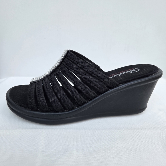 Skechers Women's Rumblers Hotshot Wedge Size-7 - Picture 2 of 13